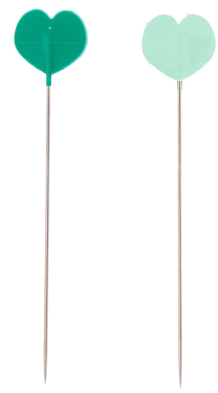 Clover 20/Pkg I Sew for Fun Heart Shaped Pins - Image 3